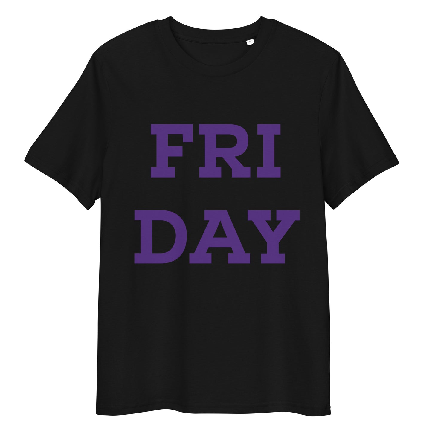 Friday Unisex organic cotton t-shirt