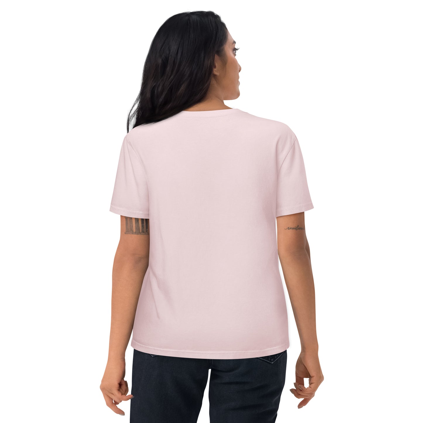 On Wednesdays We Wear Pink Unisex organic cotton t-shirt