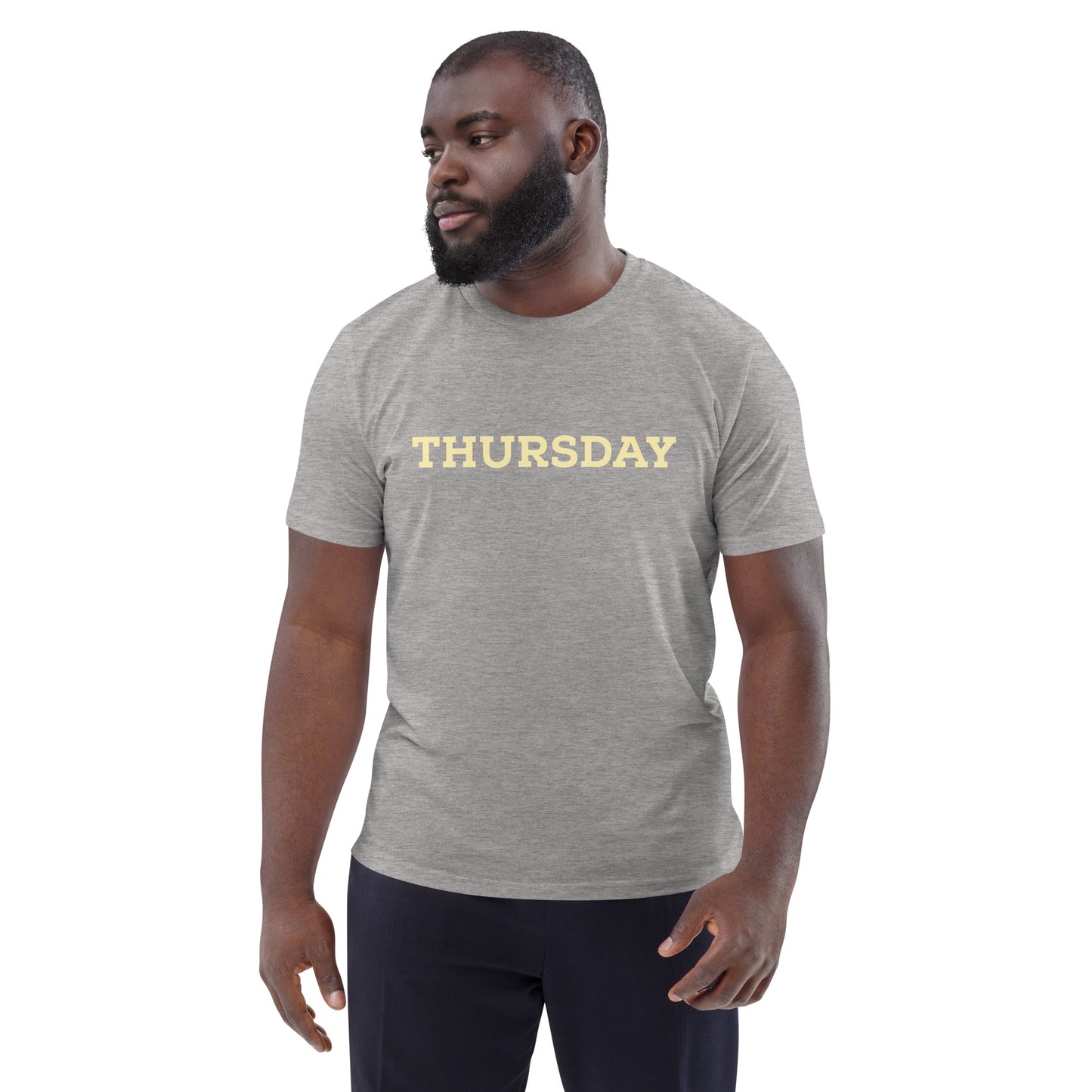 Thursday Unisex organic cotton t-shirt