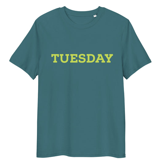 Tuesday Unisex organic cotton t-shirt